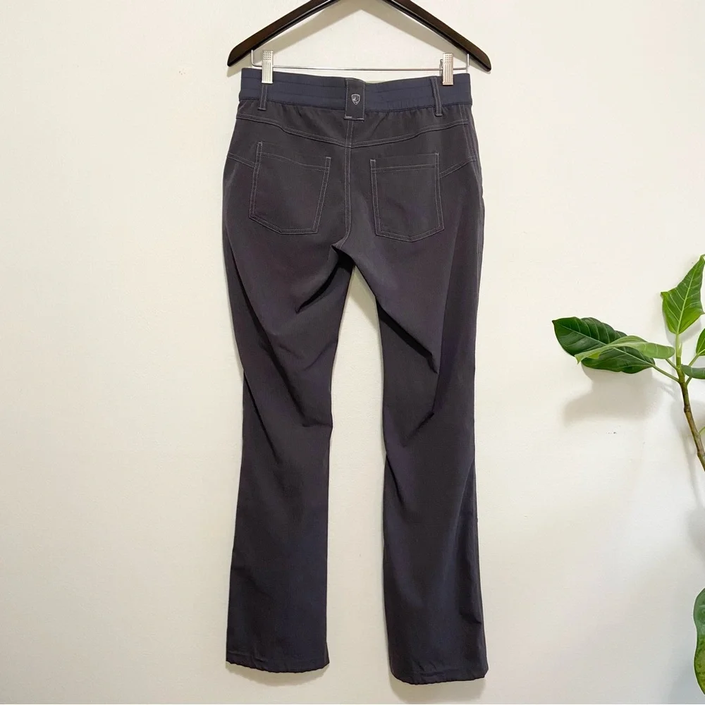 Kuhl Strattus Dark Gray Relaxed Fit Mid Rise Outdoor Athletic Pants